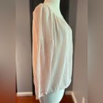 Gap  Off On Shoulder Peach & White Women's Beach Summer Top Photo 2