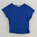 ZARA Short Sleeve Crop Top Photo 0