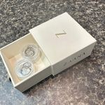 Silver Double Hoop Earrings Photo 0