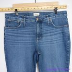 Madewell NEW Kick Out Crop Jeans in Brinton Wash, 33 Photo 5