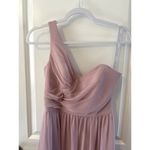 Alfred Angelo  One Shoulder Formal Gown Size 4 Formal Dress Loves First Blush Photo 1