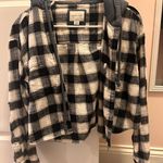 American Eagle flannel hoodie Photo 0