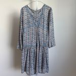 Holding Horses Anthropologie Floral Print Long Sleeve Dress Size 14 Photo 7