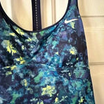 Nike New  Swim Tankini, women, size small, blue and green, swimming, Photo 1