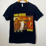 Jonas Brothers in Vegas 5 summer nights tour tee M Black Size M Photo 0