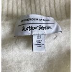 & Other Stories Stockholm Atelier & Other Stories IVORY Alpaca Wool Blend MockNeck Sweater Sz S Photo 6