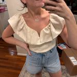 DO+BE  ivory textured top  Photo 0