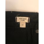 Madewell  black rigid denim a line mini skirt size 26 cute Y2K Photo 8