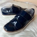 Anthropologie  Silent D Navy Patent Leather Shoes Size 38 Photo 0