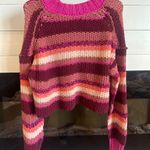 Free People Women's Devon Open-Knit Long-Sleeve Sweater Photo 2