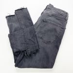 ZARA Woman Womens Jeans Size 8 Cropped Raw Step Hem Alternative Edgy Grunge Photo 7
