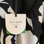 Kate Spade  Target New Classic Rose Poplin poof Sleeve Mini Dress black white Photo 6