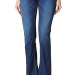 Chico's Platinum Jeans Womens Dark Wash Relaxed Ankle Embellished Beaded Size 0 Photo 0