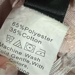 SheIn  pink striped long sleeve crop top L Photo 3