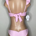 PilyQ New. PQ pink bikini. L-top/M-bottom Photo 0