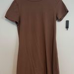 Brown Tshirt Dress Size M Photo 0