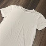 AGOLDE  Annina White Slim Tee Photo 1
