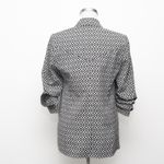 Elie Tahari Jenna Geometric Scrunched Blazer Photo 2