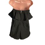 Luxxel ‎ WOMEN’S (juniors) Black Romper Size Large Inseam 2” Photo 1