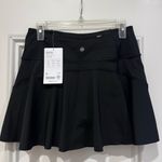 Athleta NWT Ace Tennis Skort 13.5” - Size Small - Black Photo 4