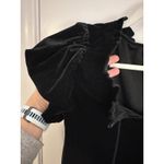 Free People Womens  Terese Velvet Puff Sleeve Top Size S Photo 3