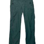 Marmot Utility Roll-Up Pant Women 4 Green Hiking Stretch Outdoor Quik Dry Photo 0