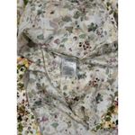 Flint&Moss Womens M Floral Boho Kimono Sleeve Top V Neck Pink Tunic Blouse Chic Yellow Size M Photo 8