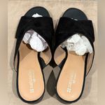 Naturalizer Arielle Black Faux Suede Crisscross N5 Comfort Sandals Size 7.5M Photo 4