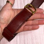 Cartier Vintage Belt with Gold Tone Buckle Photo 12