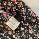 SheIn  Curve Size 4X Black Pink Floral Elastic Waist Flowy Mini Skirt Photo 5