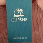 Cupshe  Madison Beach Wedding Honeymoon Tulle Tie Back Maxi Dress Pink Sz M Photo 5