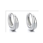 925 silver hoop earrings Photo 2