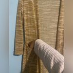 LuLaRoe SARAH WOMENS LONG CARDIGAN SWEATER DUSTER Mustard Yellow Pockets Size:XS Photo 4