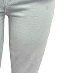 Pistola  White Raw Hem 5 Pocket Cropped Stretch Denim Jeans 29 Waist Photo 12