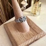Cross Sterling Silver Ring Silver Photo 1