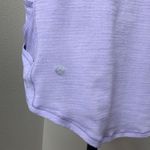 Lululemon Var-City Muscle Tank Heathered Lilac Lavender Light Purple Sz 8 Photo 6