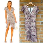 Majorelle  Elaine Midi Dress In Leopard Multi xs Photo 0