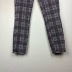 Paige hoxton ankle skinny leg jeans in black Atlantic tartan plaid size 25 Photo 7