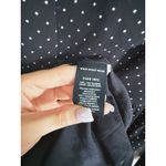 Who What Wear Dark Fairy Whimsigoth Dotted Sheer Belted Midi Dress XS Black Academia Retro Photo 6