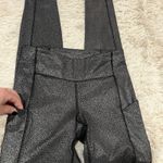 Lululemon Size 4 Speed Up Tight 28" Luminosity Foil Print Black Silver Photo 7