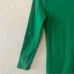 Old Navy ⭐️ bright green long sleeve tshirt with ruffles on chest size medium Photo 12