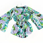 Steve Madden   Farah  Romper Purple XS NWT $89 Whimsical Fairy 70’s‎ ￼ Photo 6