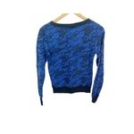 Nike  Womens Crewneck Sweatshirt Blue Long Sleeve Logo Crew Neck XS Photo 1