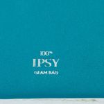 IPSY ‘100th’ Teal Studded Glam Cosmetic Bag Blue Photo 9