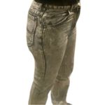 Lee Vintage  white black grayish ash wash skinny denim jeans Photo 12