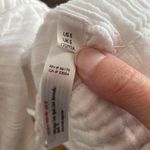 Free People  Living For This Mini Dress Tunic Ivory sz Small 100% cotton Photo 6