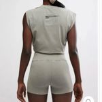 Free People NWOT FP Movement X Hot Shot Micro Top in Heather grey Photo 1