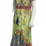 Anthropologie Women’s Sz 8 ARIANNA High Low Maxi Dress Bhanuni By Jyoti Boho Photo 6