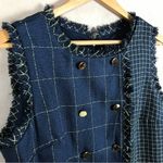 Julia Jordan JULIA JORDON Navy Tweed Grid Shift Dress NWT 14 Photo 2