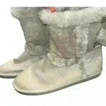 Justice Faux Fur Bling Boots Sz 8 Photo 8